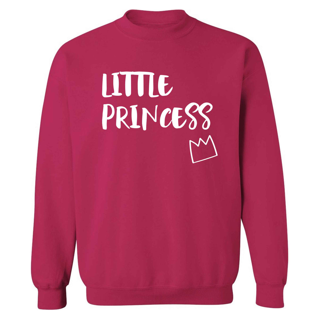 Little princess Adult's unisex pink Sweater 2XL