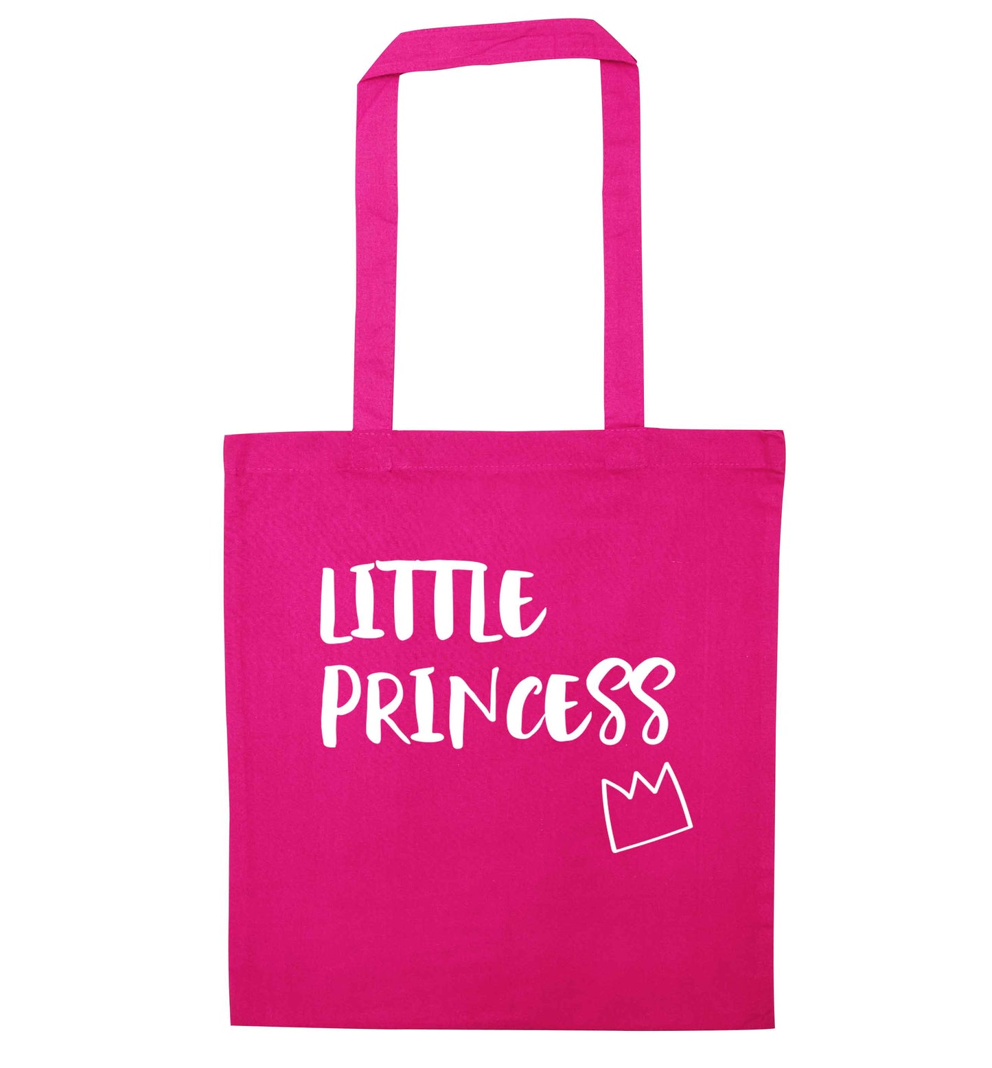 Little princess pink tote bag