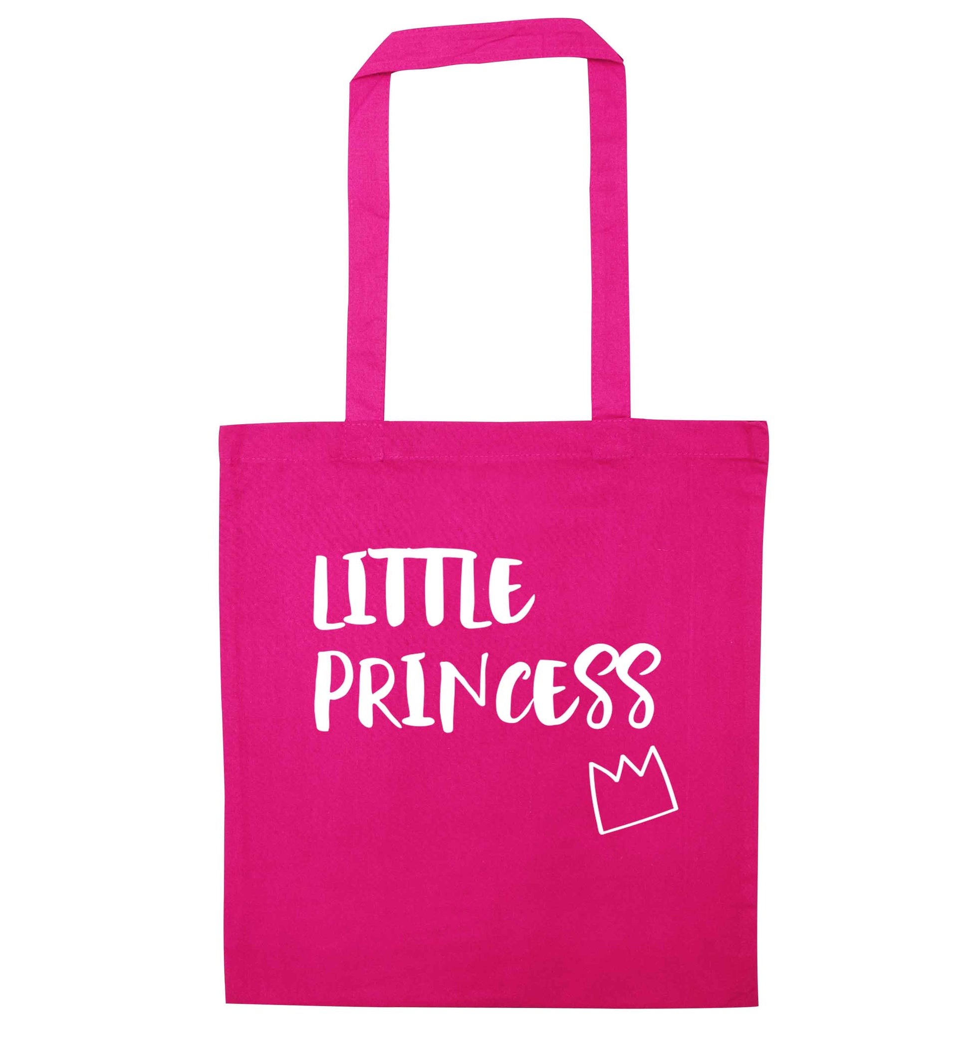 Little princess pink tote bag