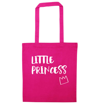 Little princess pink tote bag