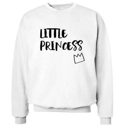 Little princess Adult's unisex white Sweater 2XL