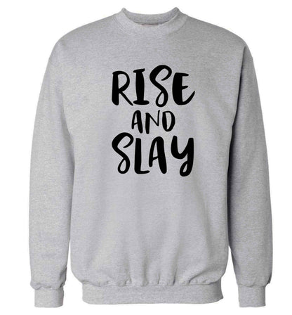 Rise and slay Adult's unisex grey Sweater 2XL