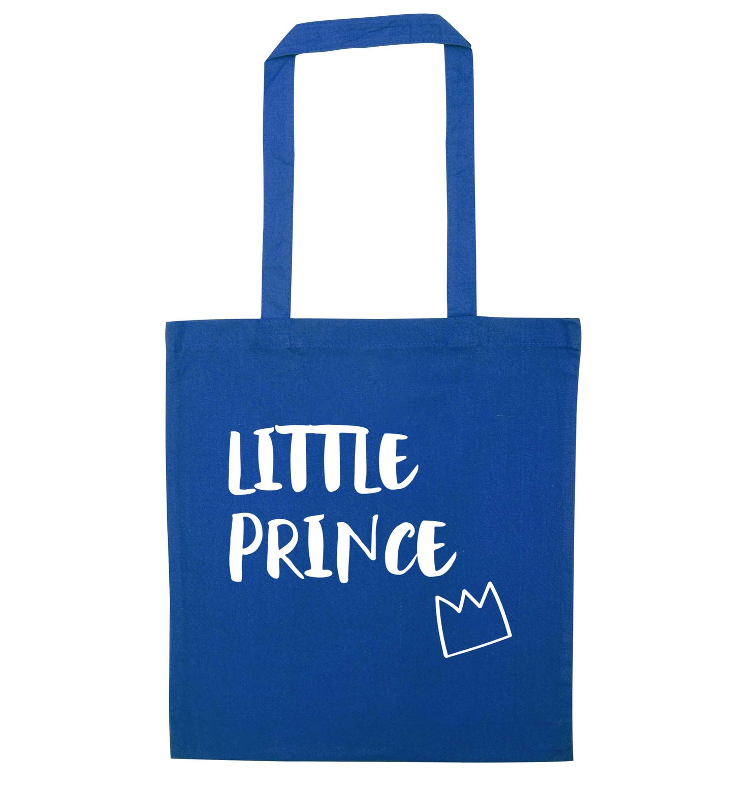 Little prince blue tote bag