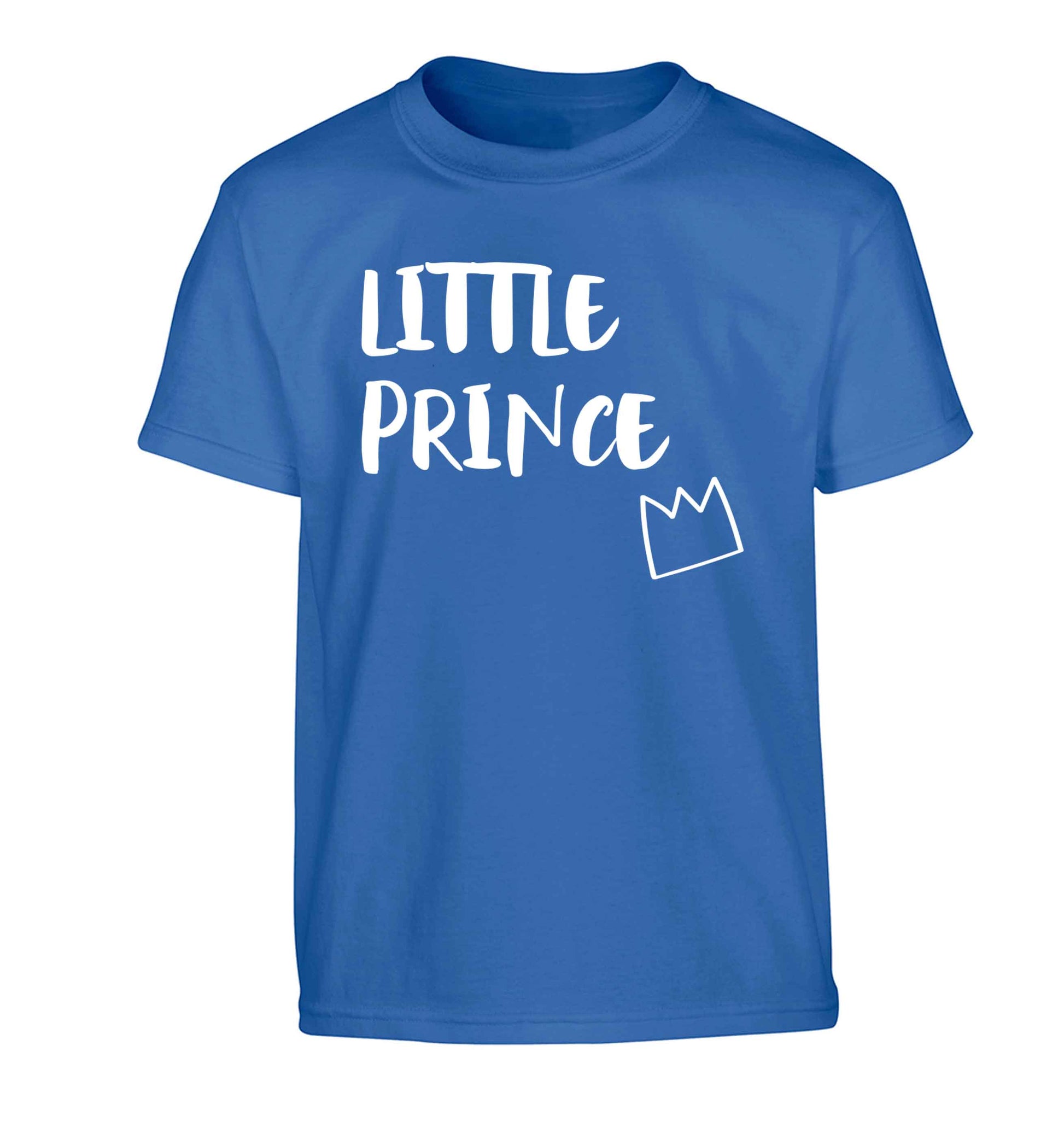 Little prince Children's blue Tshirt 12-13 Years