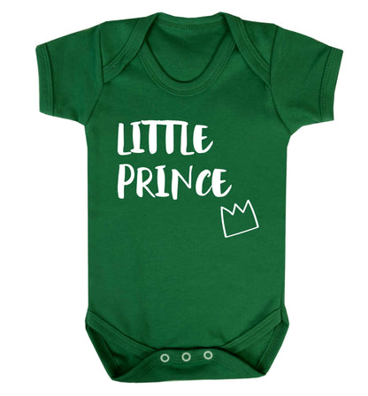 Little prince Baby Vest green 18-24 months