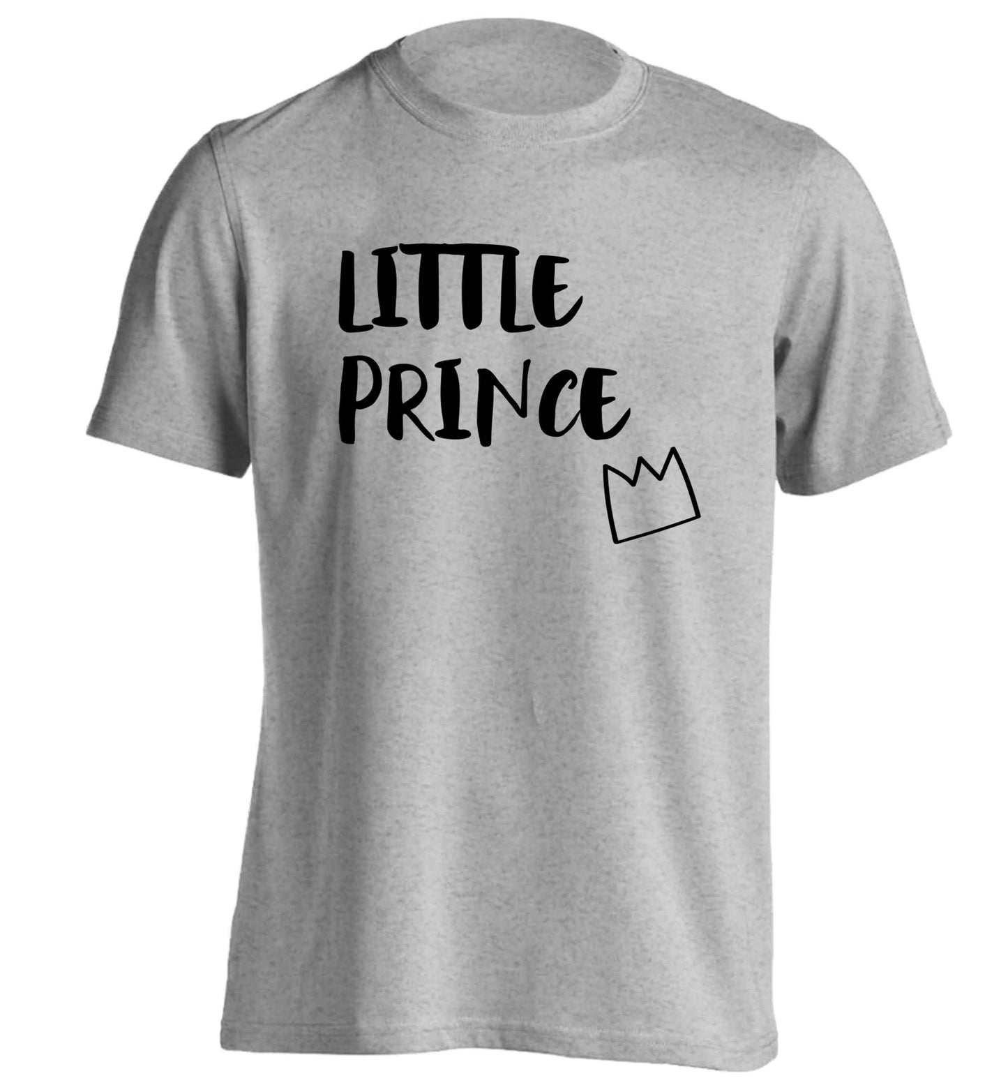 Little prince adults unisex grey Tshirt 2XL