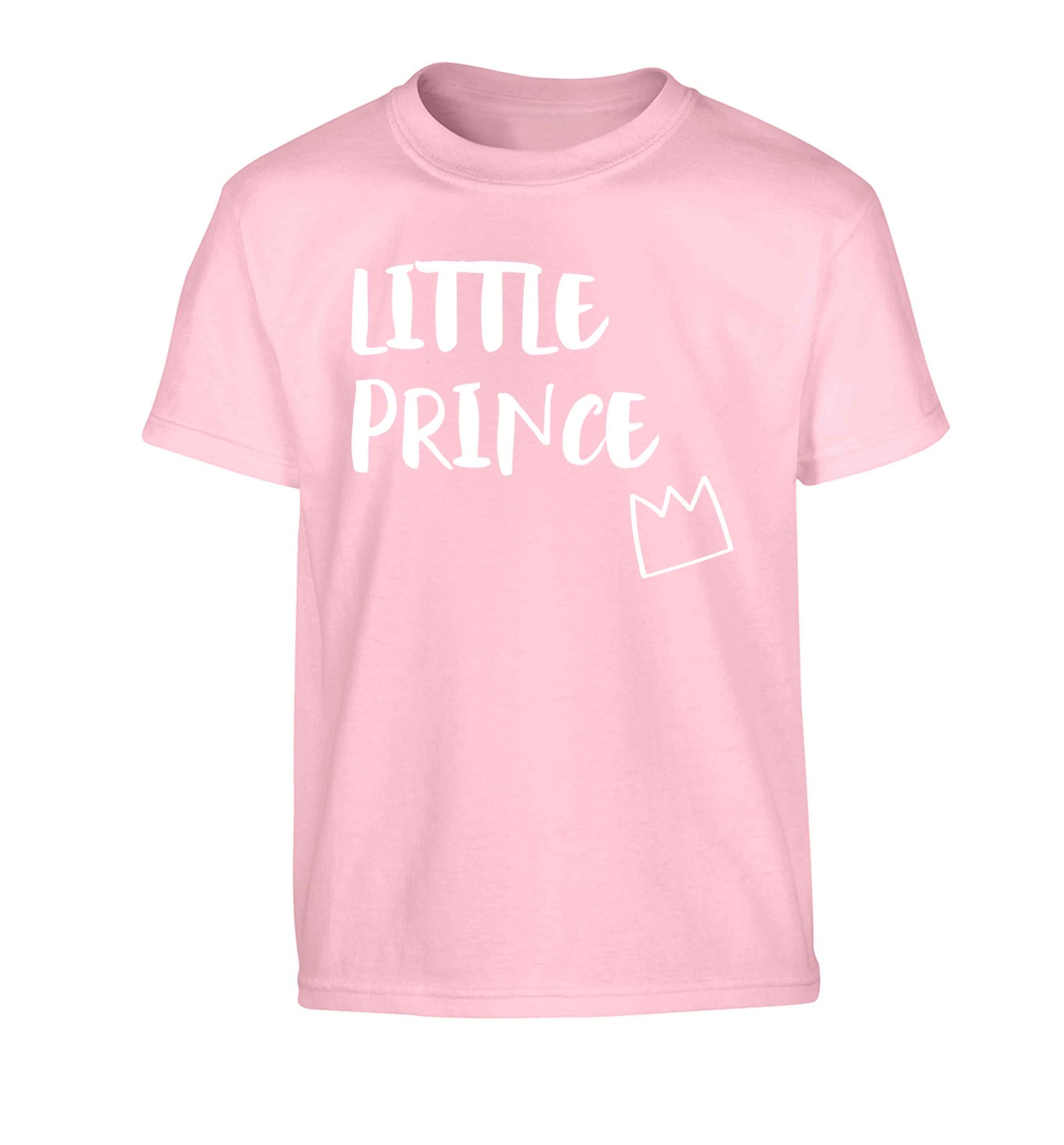 Little prince Children's light pink Tshirt 12-13 Years