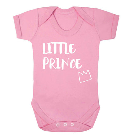Little prince Baby Vest pale pink 18-24 months