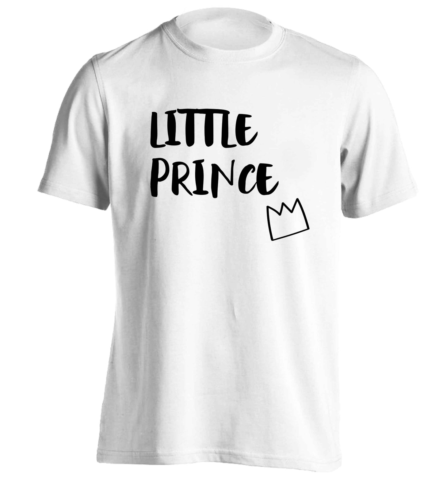 Little prince adults unisex white Tshirt 2XL