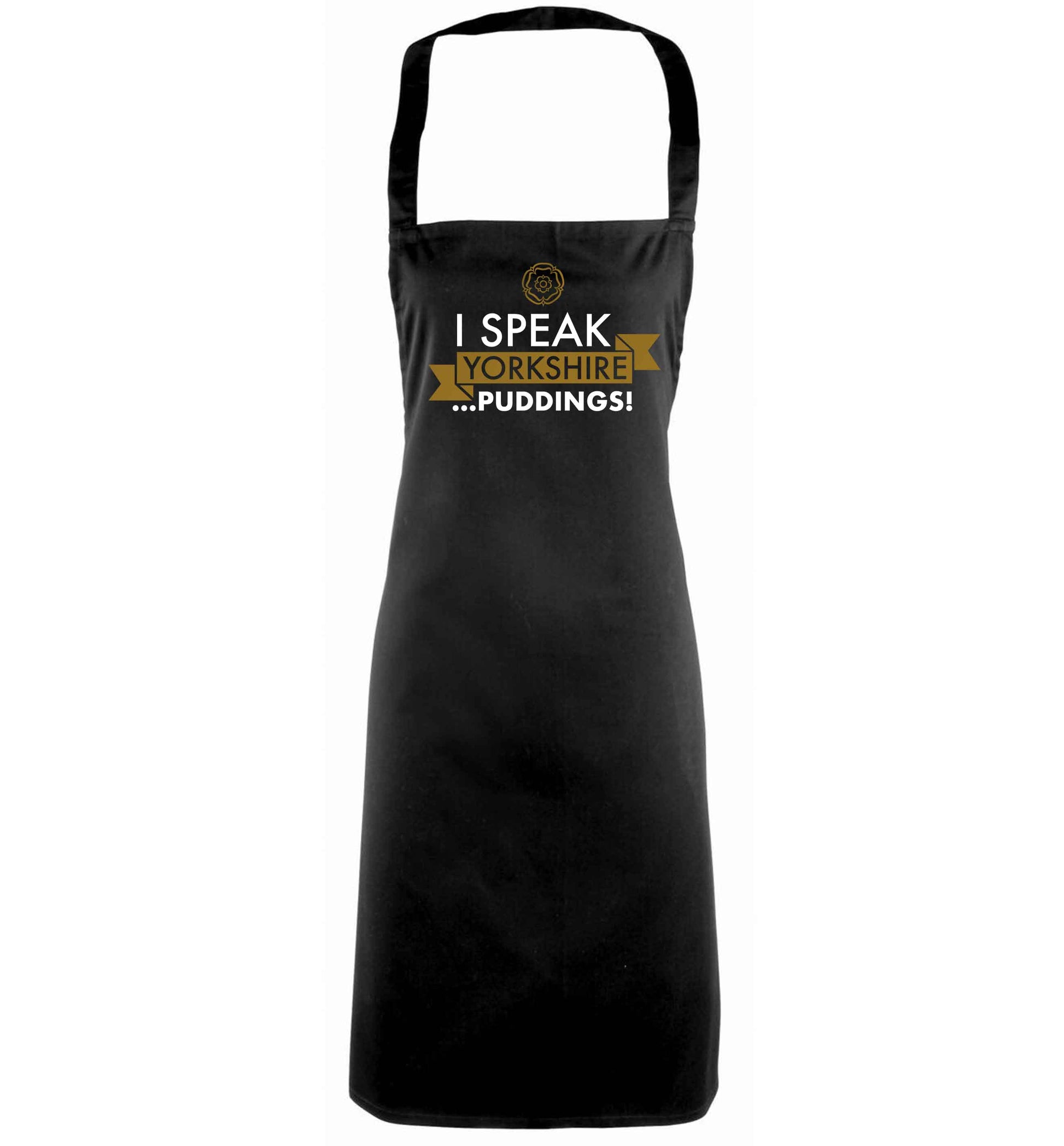 I speak Yorkshire...puddings black apron