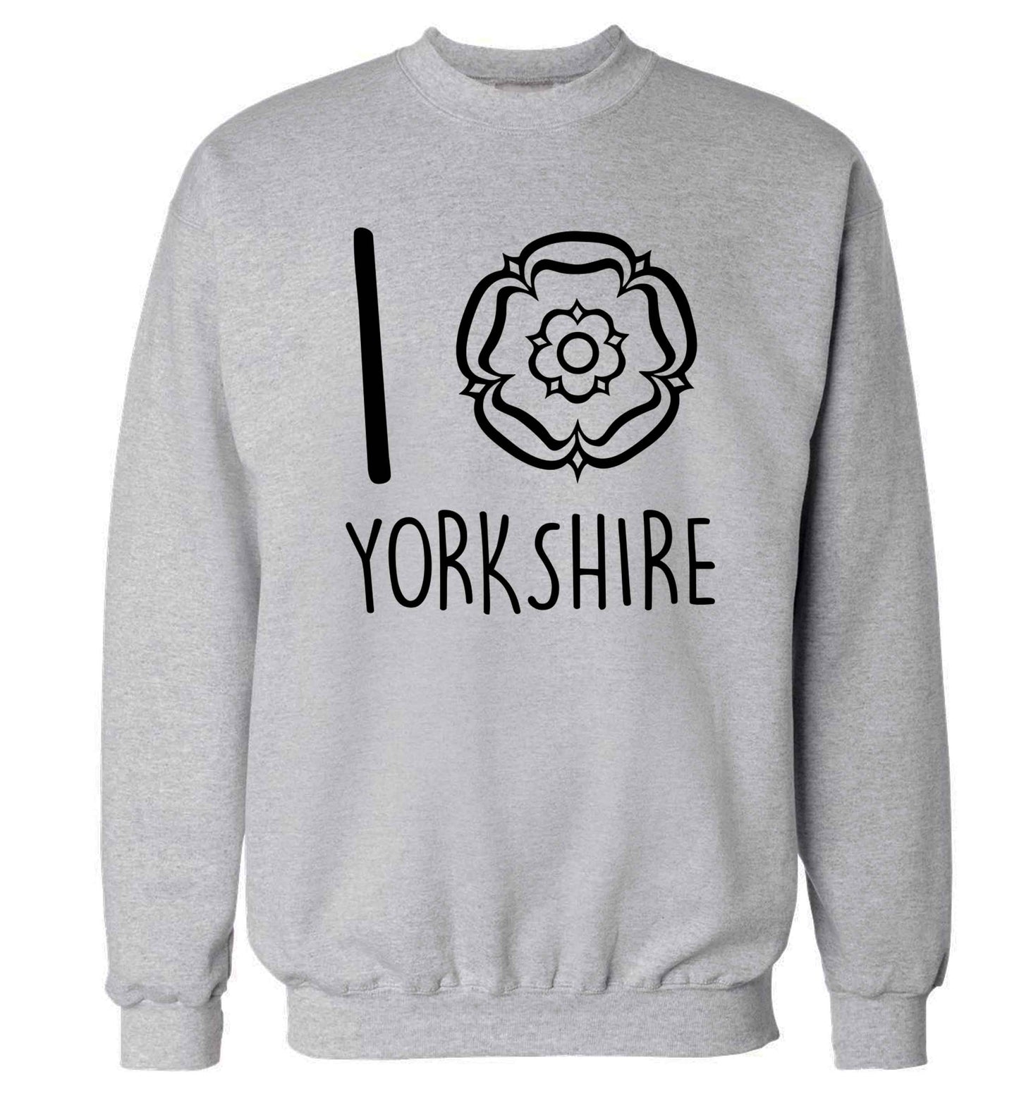 I love Yorkshire Adult's unisex grey Sweater 2XL