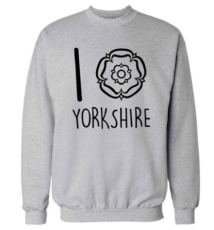 I love Yorkshire Adult's unisex grey Sweater 2XL