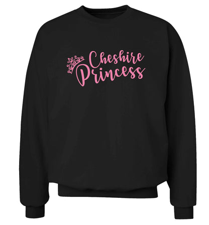 Cheshire princess Adult's unisex black Sweater 2XL