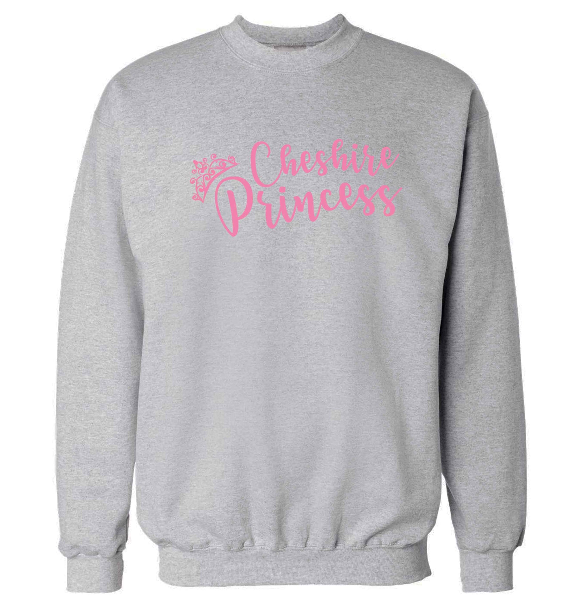Cheshire princess Adult's unisex grey Sweater 2XL