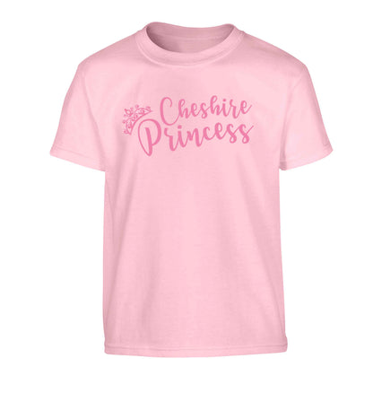 Cheshire princess Children's light pink Tshirt 12-13 Years