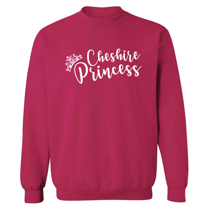 Cheshire princess Adult's unisex pink Sweater 2XL