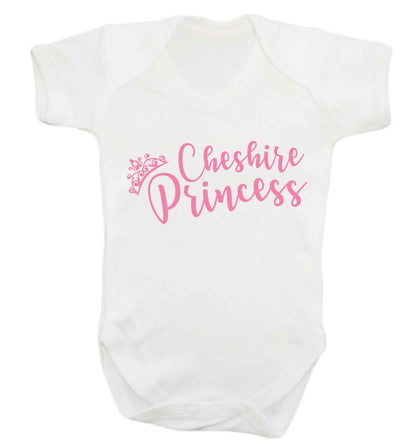 Cheshire princess Baby Vest white 18-24 months
