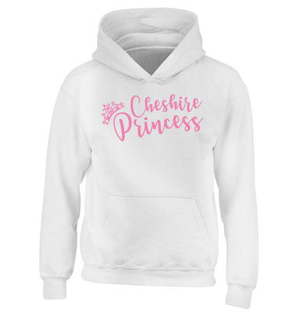 Cheshire princess children's white hoodie 12-13 Years