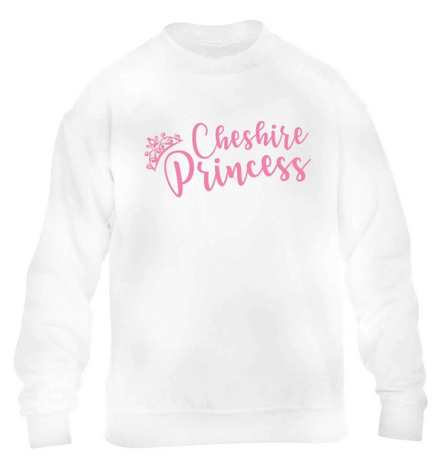 Cheshire princess children's white sweater 12-13 Years