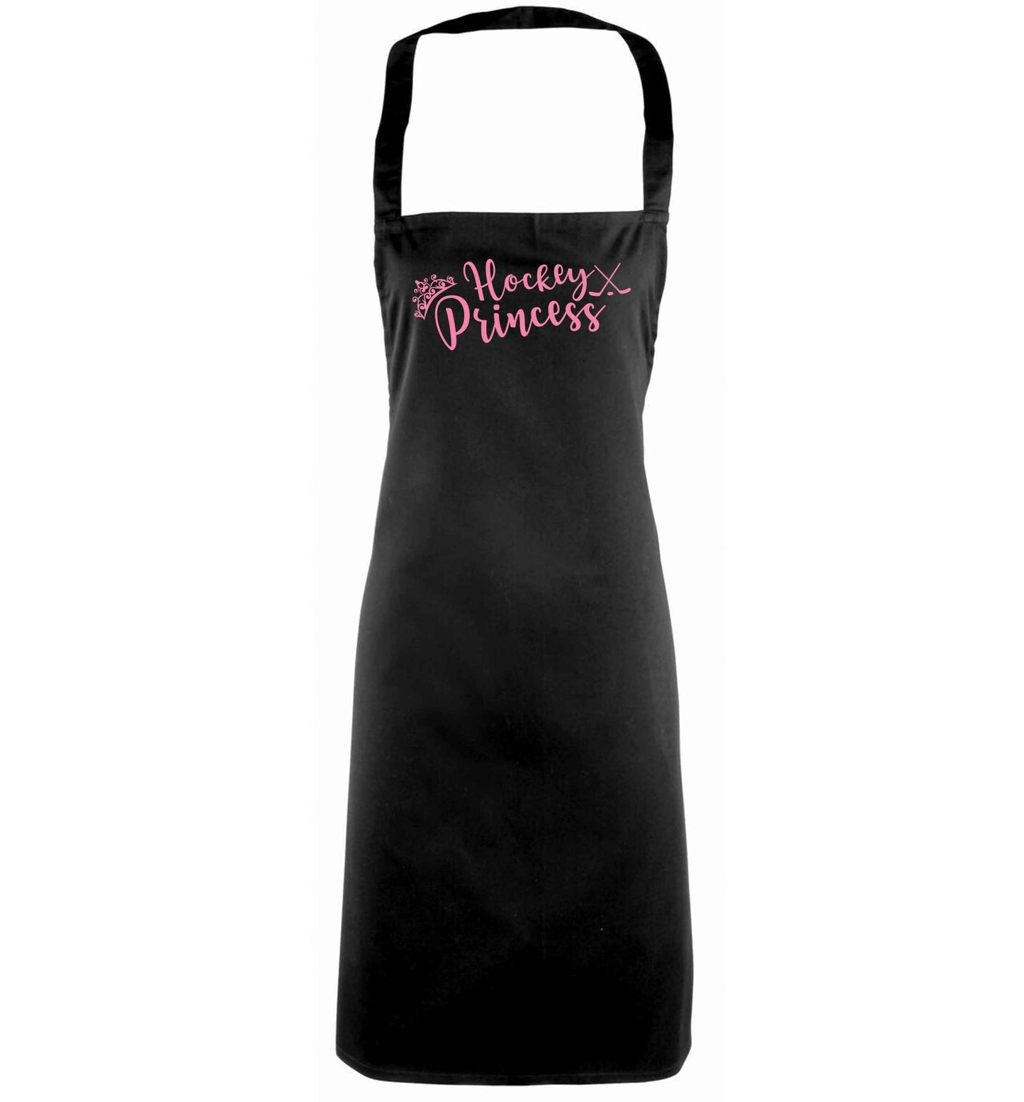 Hockey princess black apron