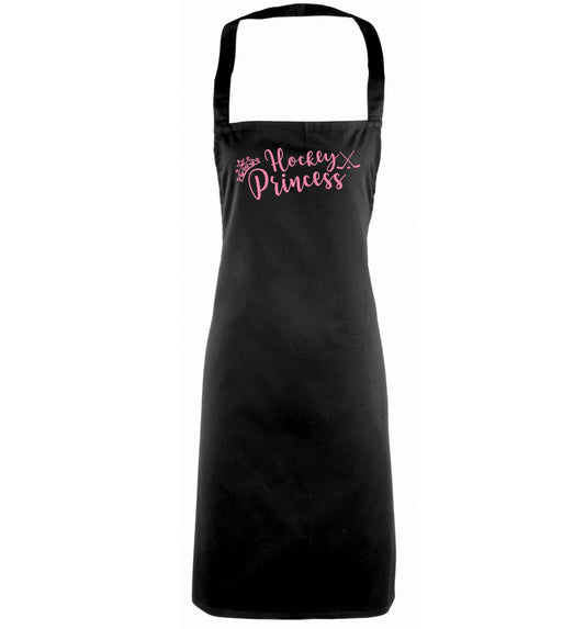 Hockey princess black apron