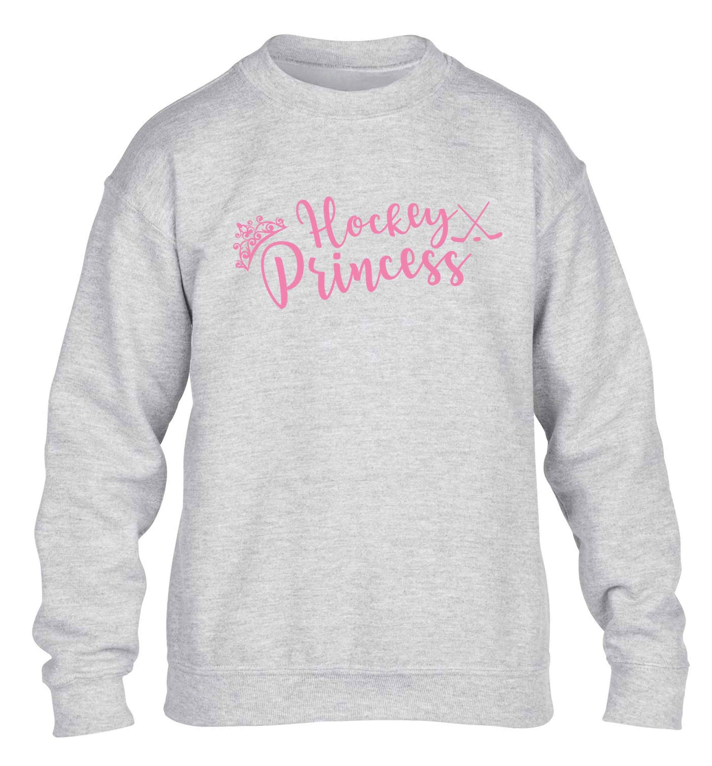 Hockey princess children's grey sweater 12-13 Years
