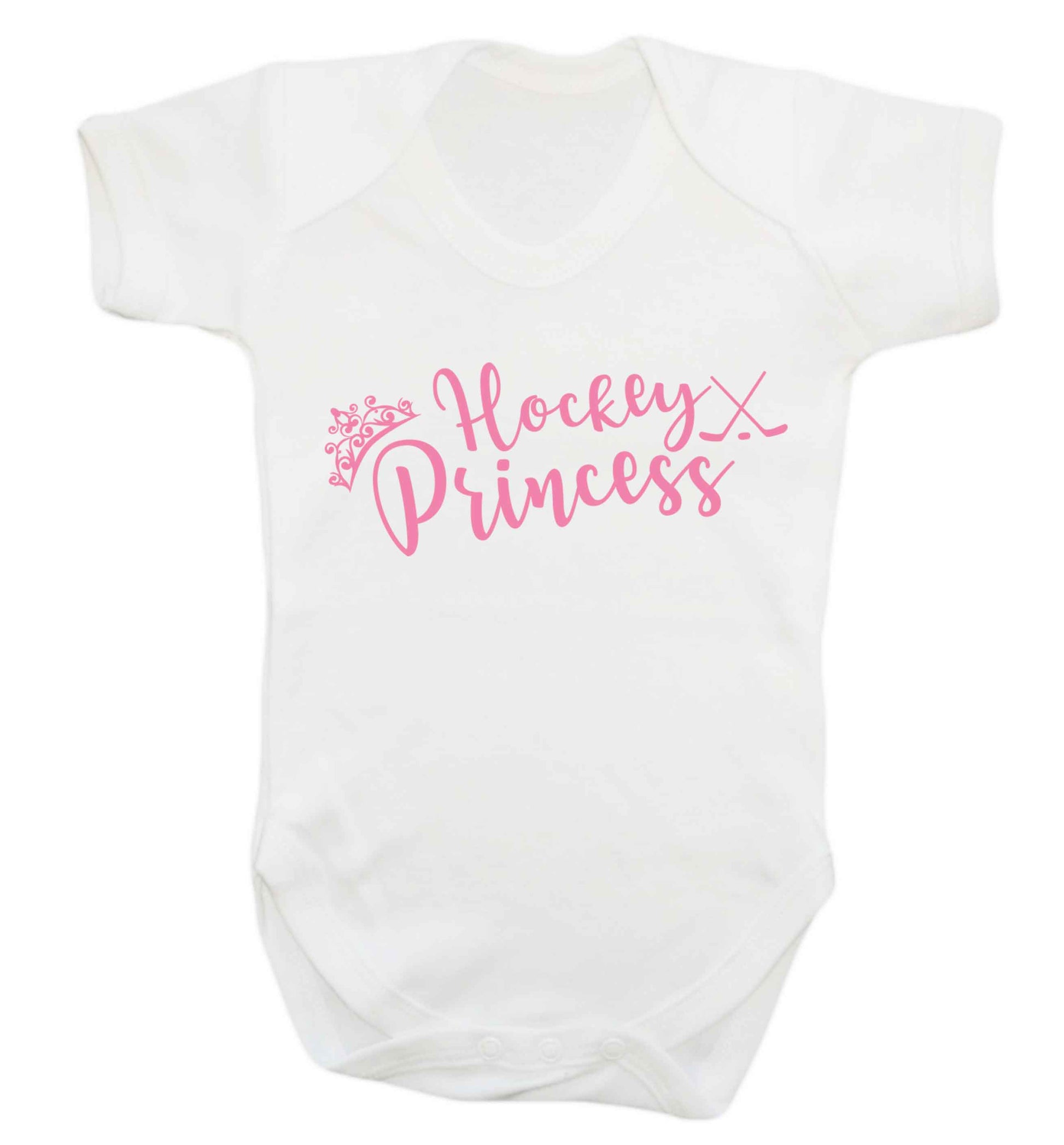 Hockey princess Baby Vest white 18-24 months