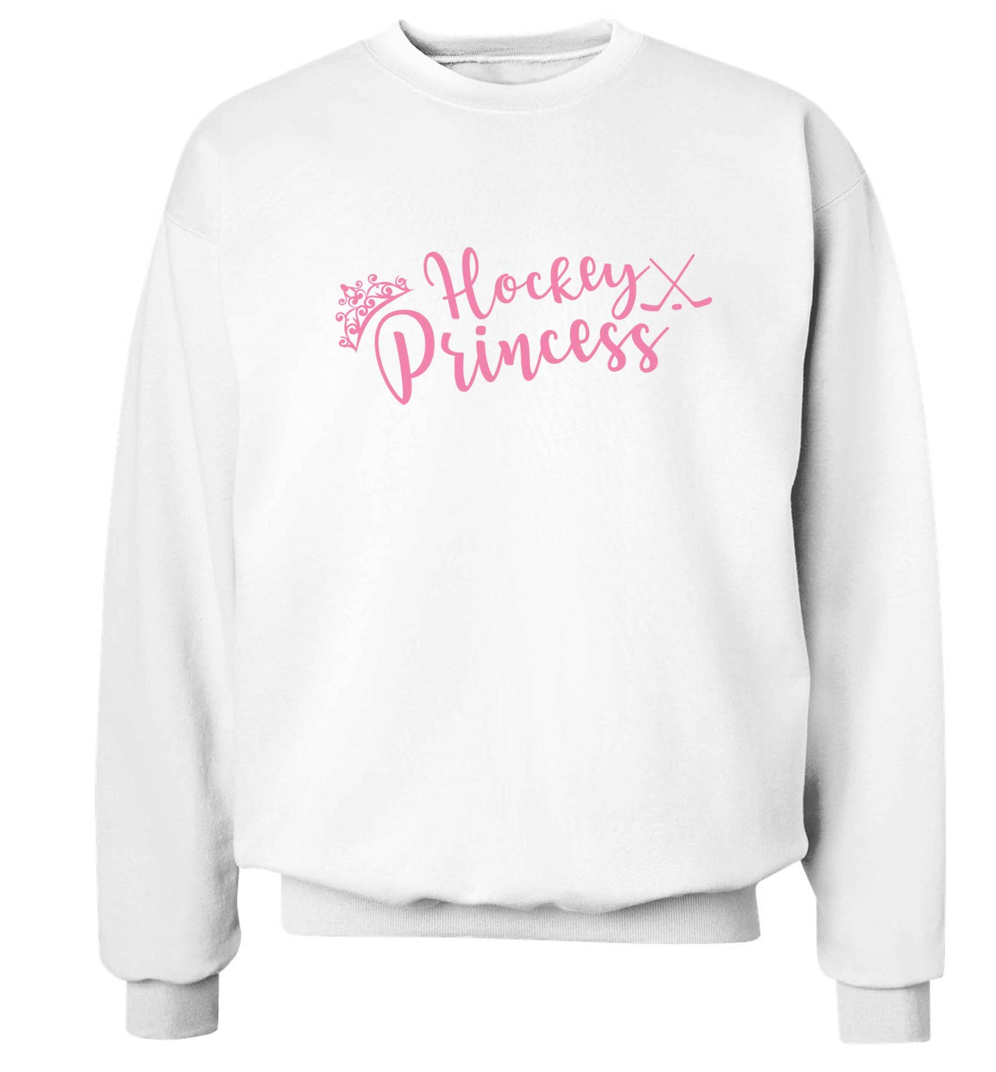 Hockey princess Adult's unisex white Sweater 2XL