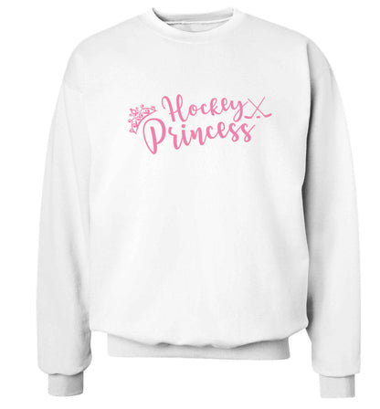 Hockey princess Adult's unisex white Sweater 2XL
