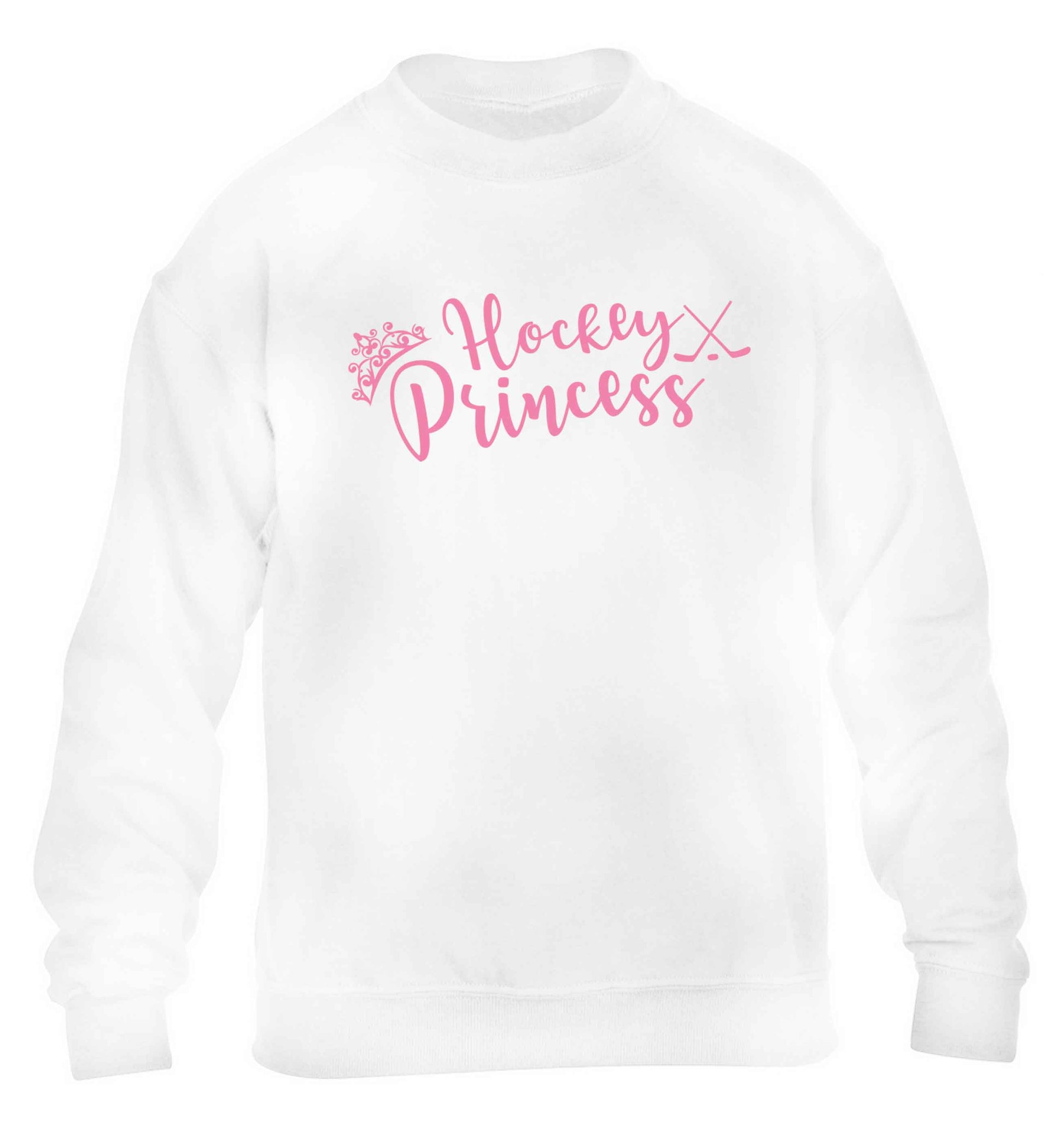 Hockey princess children's white sweater 12-13 Years