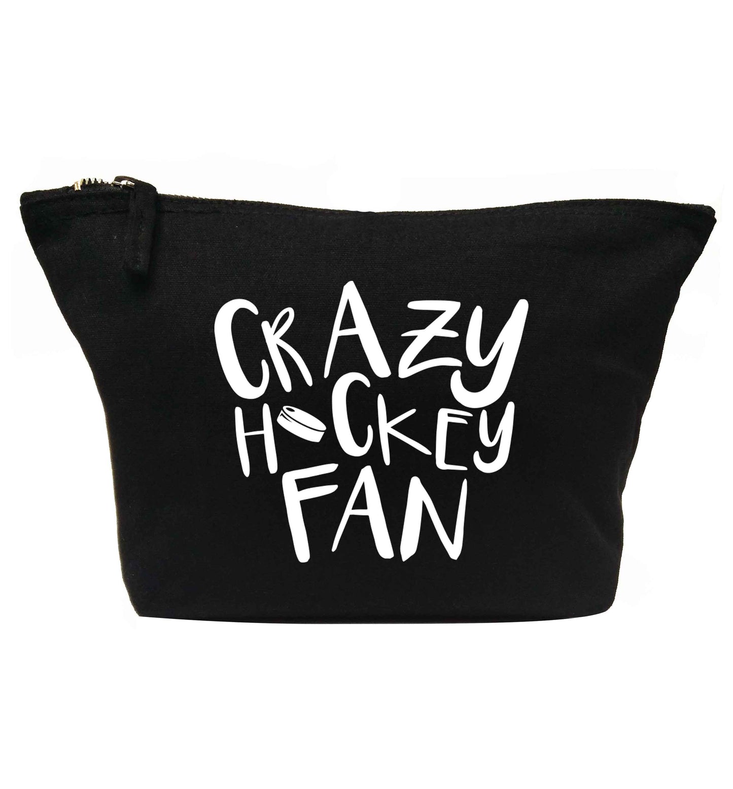 Crazy hockey fan | makeup / wash bag