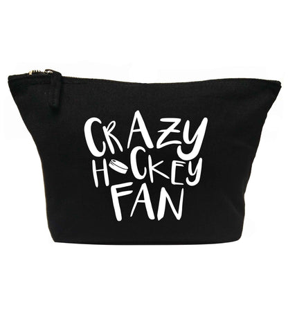 Crazy hockey fan | makeup / wash bag
