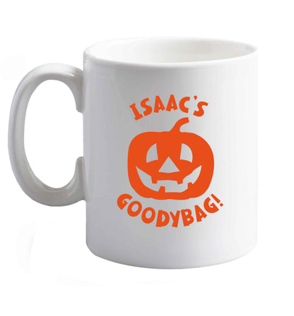 10 oz Favourite Type Pan Pancake ceramic mug right handed