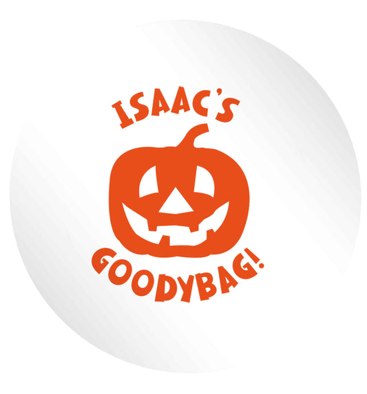 Pumpkin on Way 24 @ 45mm matt circle stickers