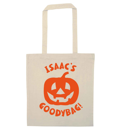 Pumpkin Pie natural tote bag