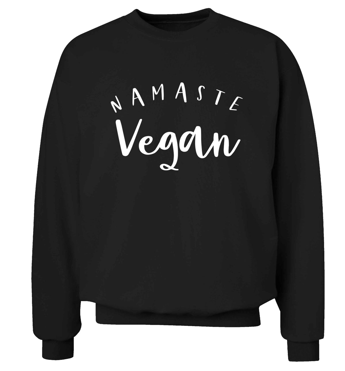 Namaste vegan Adult's unisex black Sweater 2XL