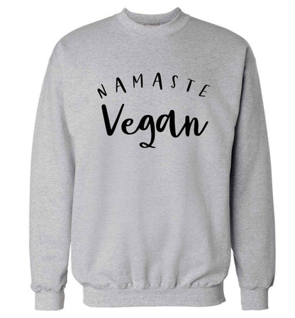 Namaste vegan Adult's unisex grey Sweater 2XL