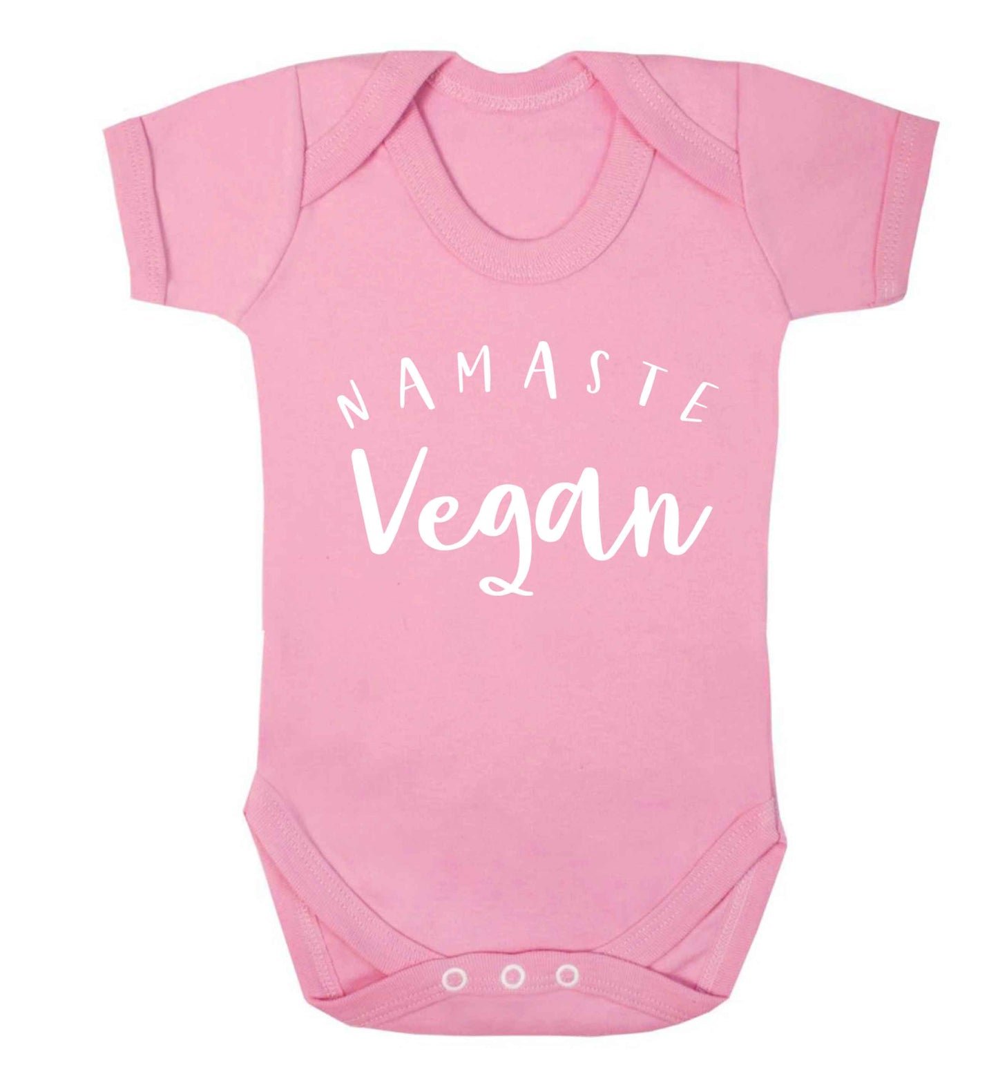 Namaste vegan Baby Vest pale pink 18-24 months
