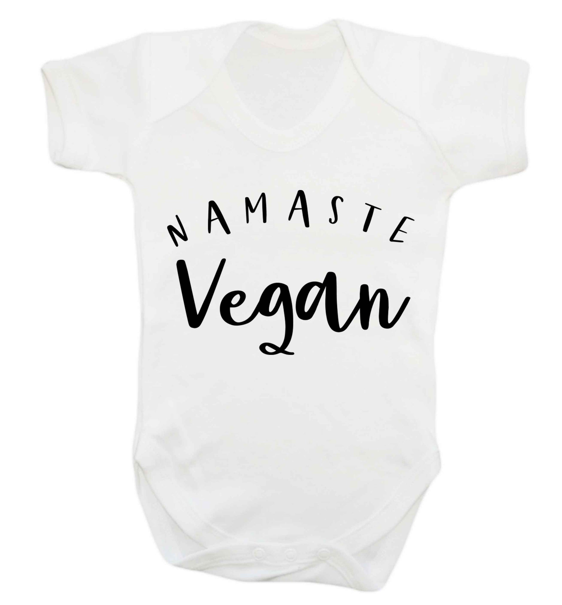 Namaste vegan Baby Vest white 18-24 months