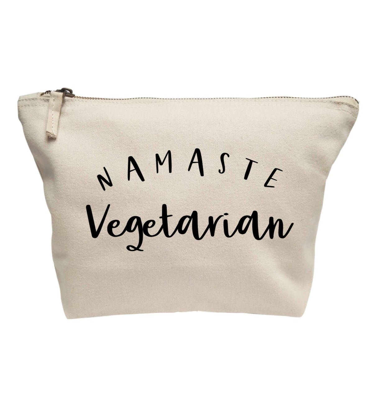 Namaste vegetarian | makeup / wash bag