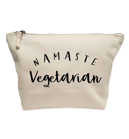 Namaste vegetarian | makeup / wash bag