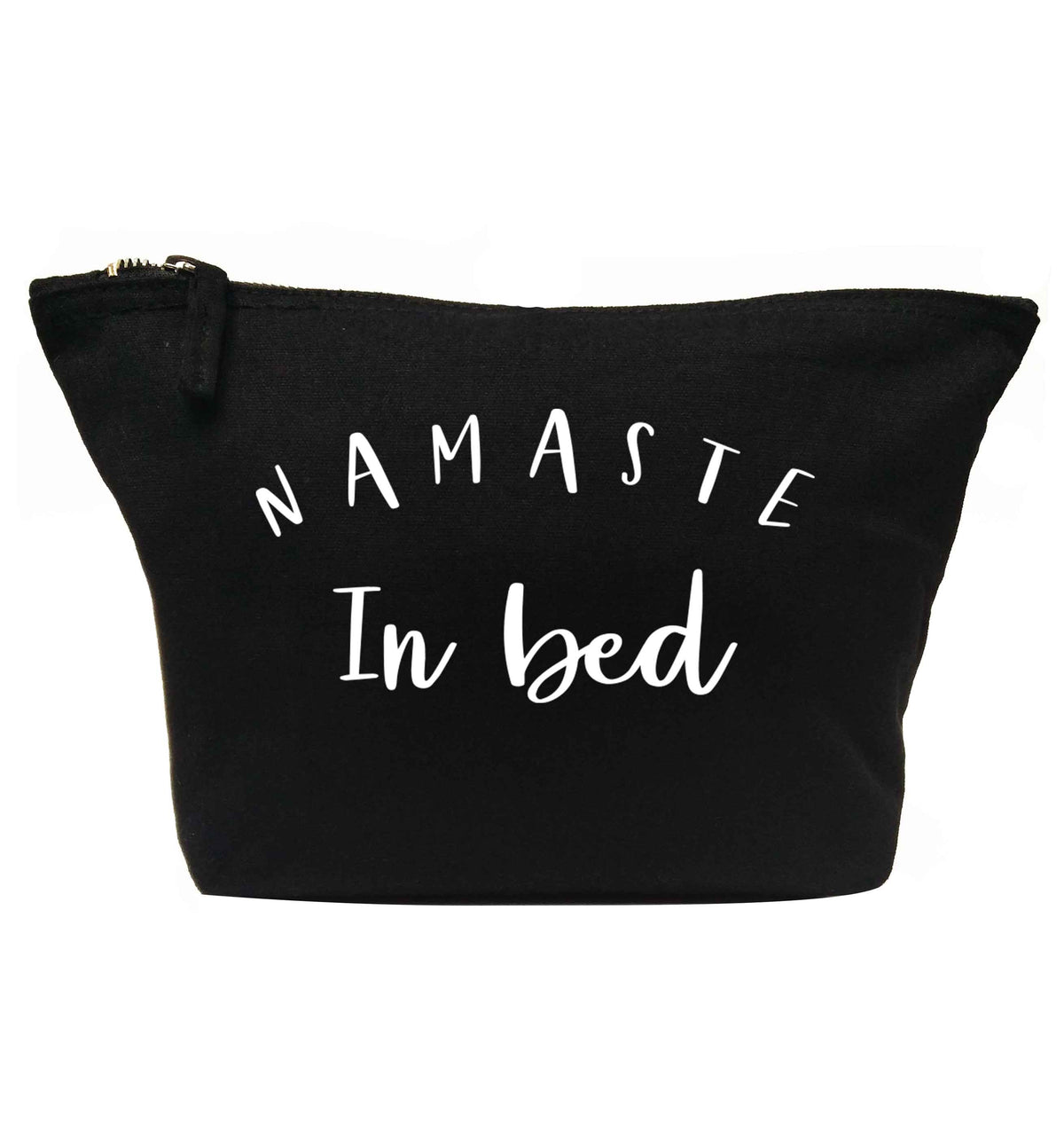Namaste in bed | makeup / wash bag