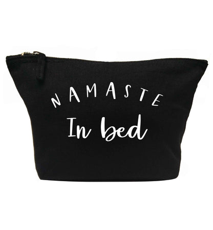 Namaste in bed | makeup / wash bag