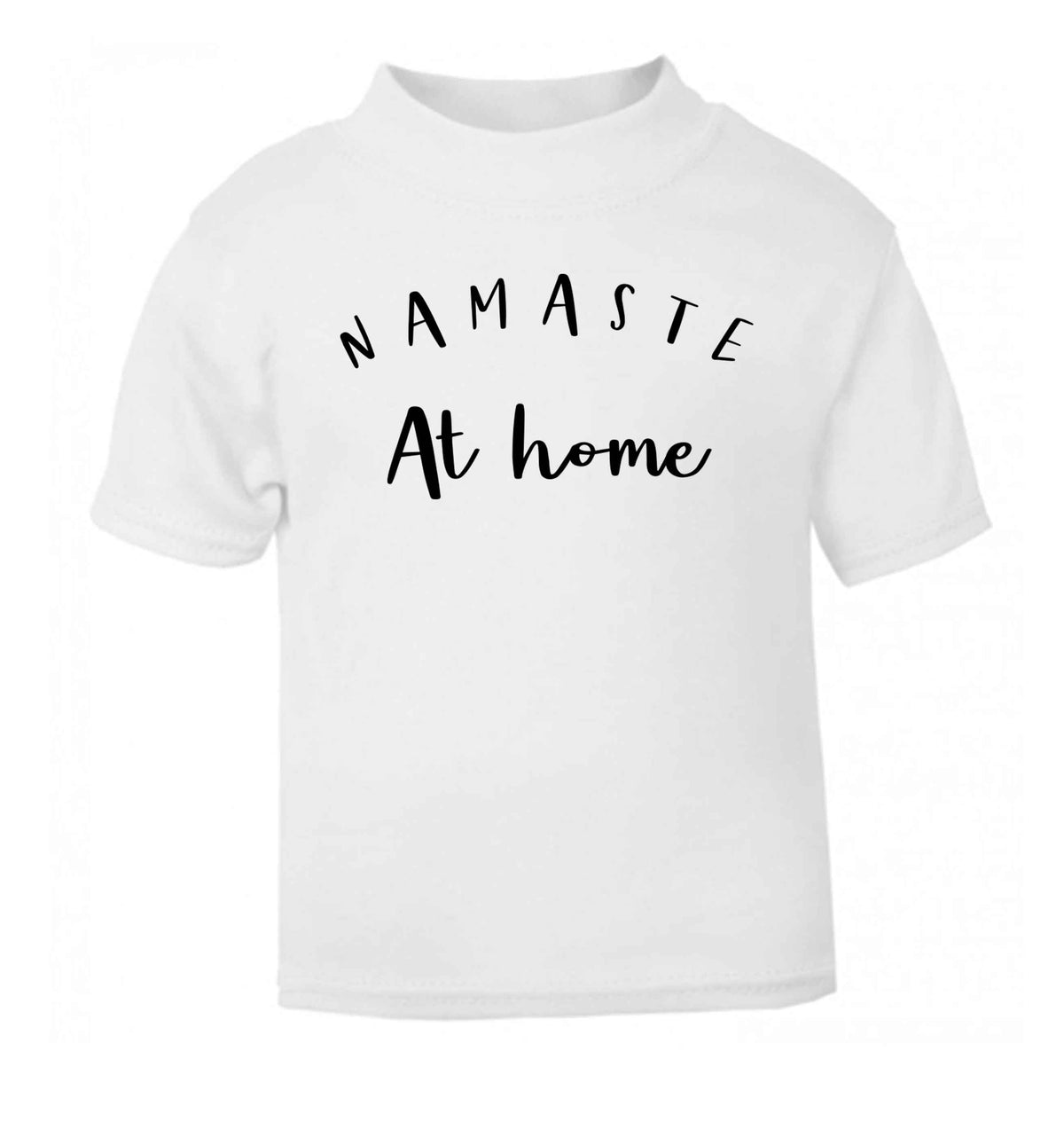 Namaste at home white Baby Toddler Tshirt 2 Years