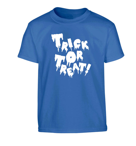 Pumpkin on Way Children's blue Tshirt 12-13 Years