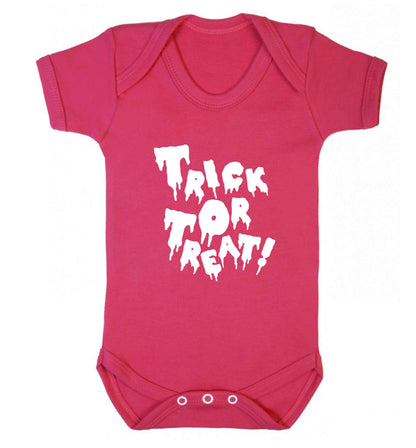 Pumpkin on Way baby vest dark pink 18-24 months