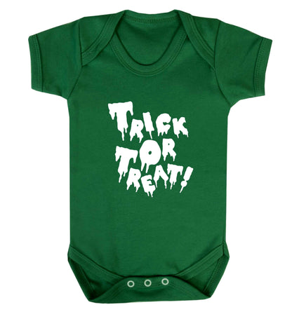 Pumpkin on Way baby vest green 18-24 months