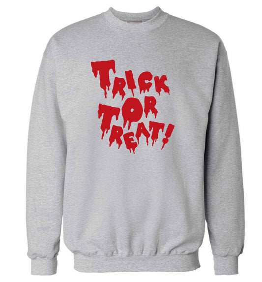Pumpkin on Way adult's unisex grey sweater 2XL