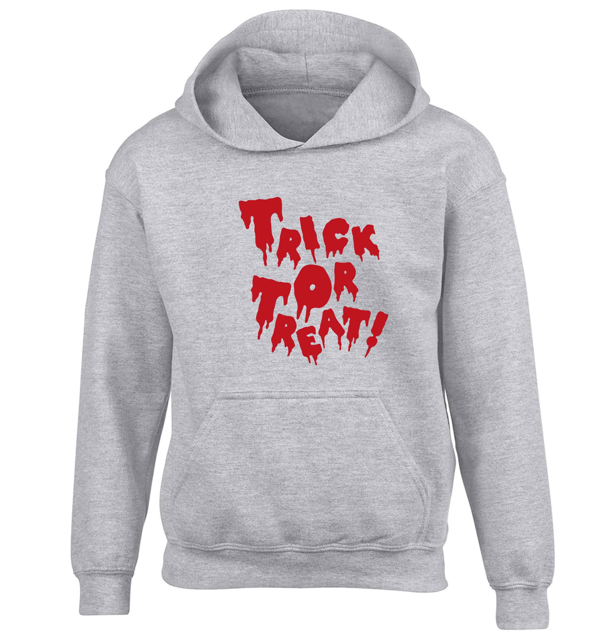 Pumpkin on Way children's grey hoodie 12-13 Years