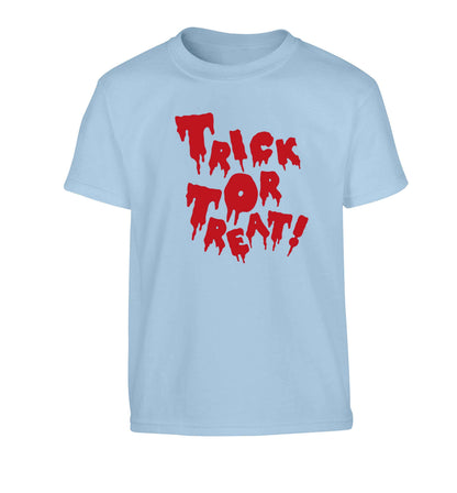 Pumpkin on Way Children's light blue Tshirt 12-13 Years